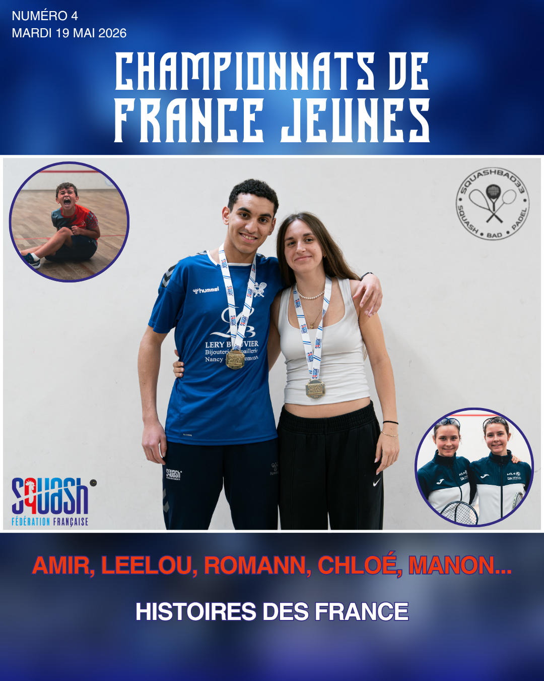 AMIR, LEELOU, ROMANN, CHLOE, MANON… HISTOIRES DES FRANCE